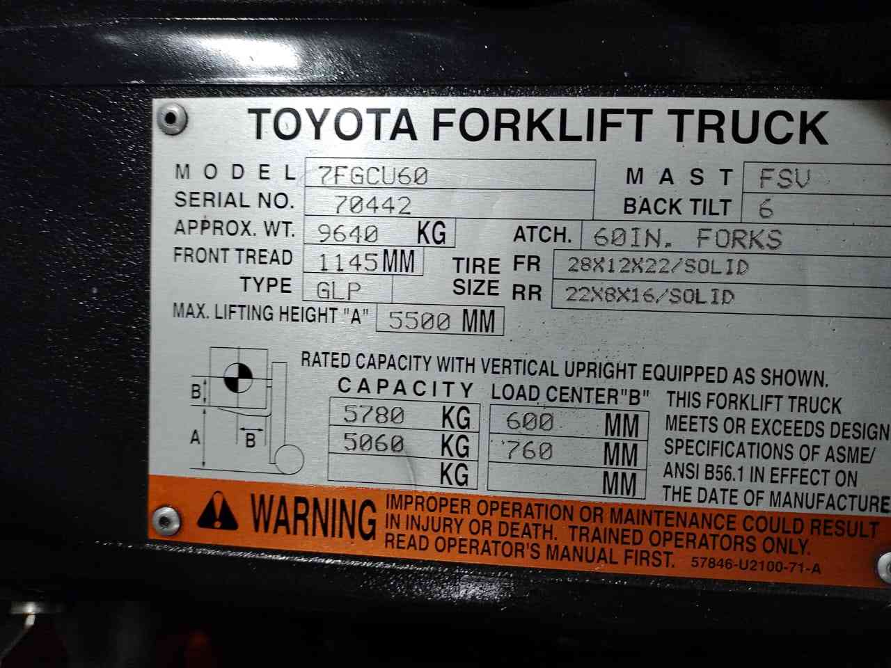 Montacargas Toyota  - Imagen 3